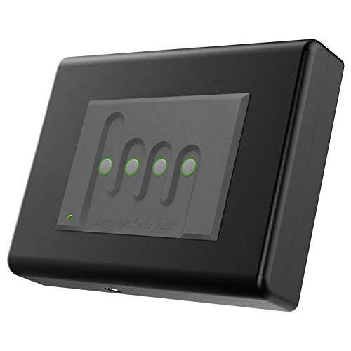 Wlretmci Gun Safes for 2 Pistols, Quick Access Handgun Safe Pistol Safe Box Portable, Smart Hand Gun Safe Firearm Case Box for Home Car