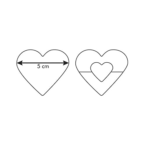 Forever Crystal Tescoma Delicia 55 cm Heart-Shaped Shortcake