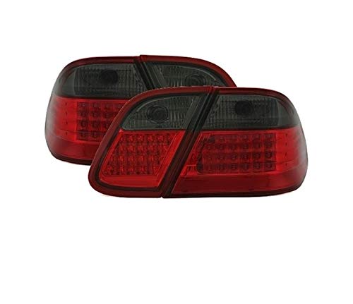 VT443 feux arrière montage de la lampe arrière 1 paire ensemble côté conducteur et passager LED transparent verre rouge fumée compatible avec...