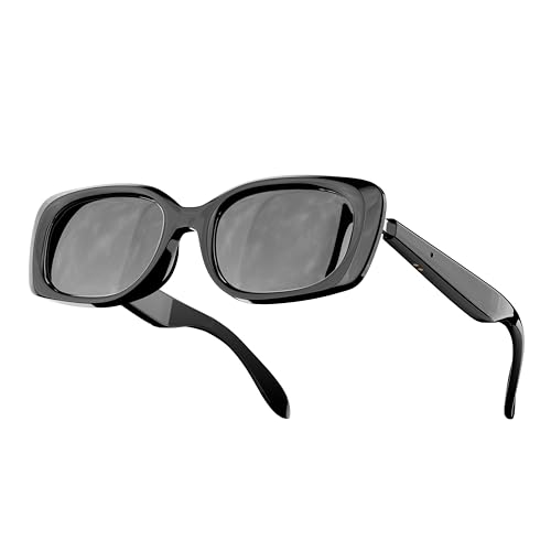 Bluetooth Audio Smart Glasses, Bluetooth 5.3, Remote Shooting, Open Ear Sound Mic & Speakers, Magnetic Charging?Polarized Sunglasses.