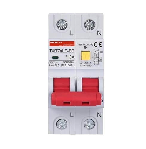 Disjoncteur à courant résiduel ClassAC AC220V haute sensibilité 30mA pour fuites