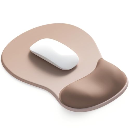 ErgoComfort Gel Wrist Rest Mouse Pad-Ergonomic Office Mousepad with Wrist Support-Non-Slip, Design...