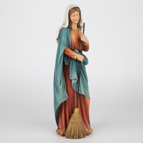 Estatua Católica de la Virgen, 13.4 pulgadas de altura miniatura 5