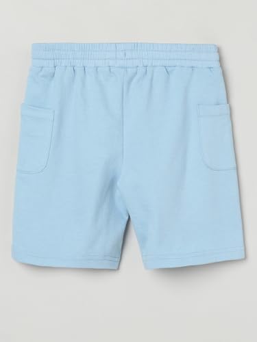 Image of Milou Girls 100% Cotton Stripes Allover Print Biowash Shorts | Soft & Breathable, Safe Dyes, Label-Free Comfort