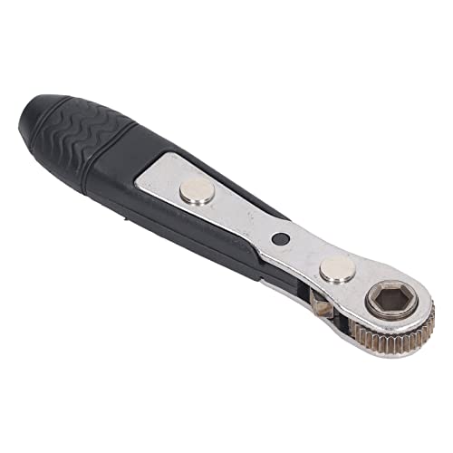 1/4 Pulgada de un Solo Cabezal para el Hogar Mini Llave de Trinquete en Miniatura Portátil Ratchet Destornillador