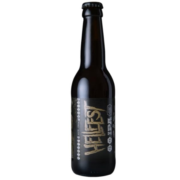 Hellfest 4 cervezas + 1 copa de cata TEKU Mélusine Vendée 6,6% IPA - 33cl.