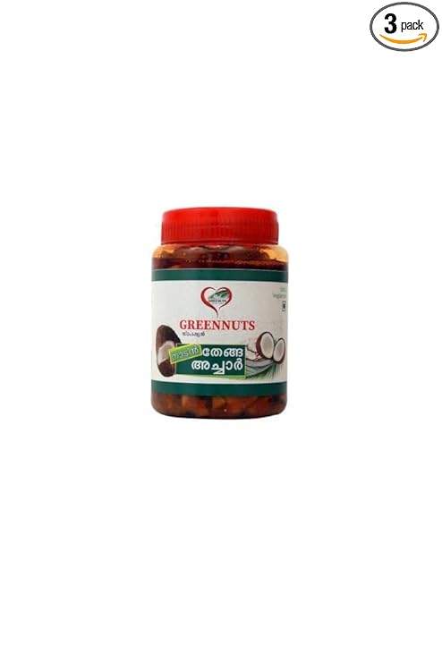 GREENNUTS Coconut Pickle 175g (Pack of 3)