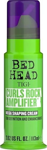 BED HEAD by TIGI - Curls Rock, crema voluminizadora para pelo rizado para unos rizos definidos, 113 ml