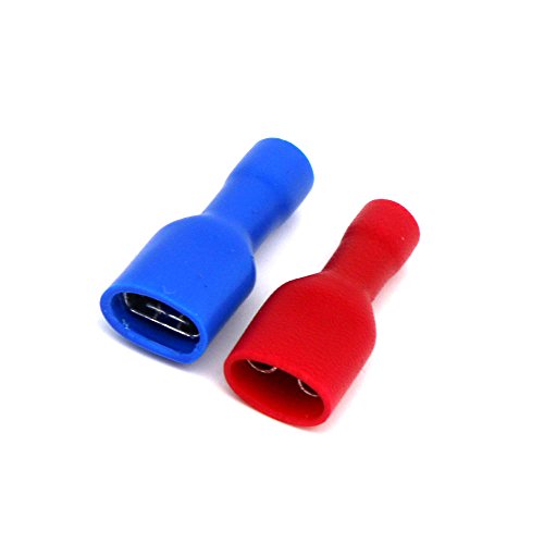 YIAN 450 pcs Pin Connector Terminal Connector Sockets Electric Cable Lugs Spade Terminals Cable Lugs Solder Connectors Crimp Connectors Set