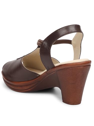 Image of Liberty Senorita AGL 114P Casual Wedge Heel Sandal For Women With PVC Sole | Stylish and Comfortable | Durable Summer Footwear for Outdoor Indoor | Ideal for Everyday Wear