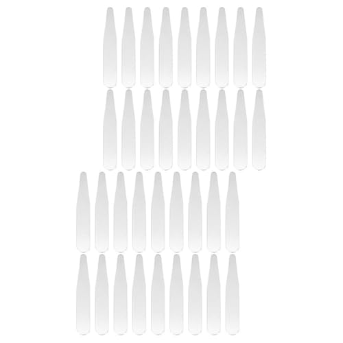 Tirantes de cuello de acero inoxidable y 36 piezas de varillas metálicas duraderas