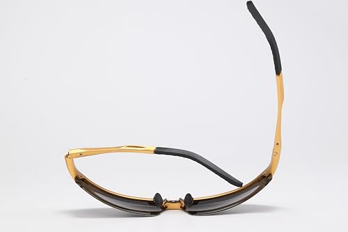 Mens Sports Polarized Sunglasses UV Protection Sunglasses for Men，Ultralight Cools Al-Mg Frame Glasses4