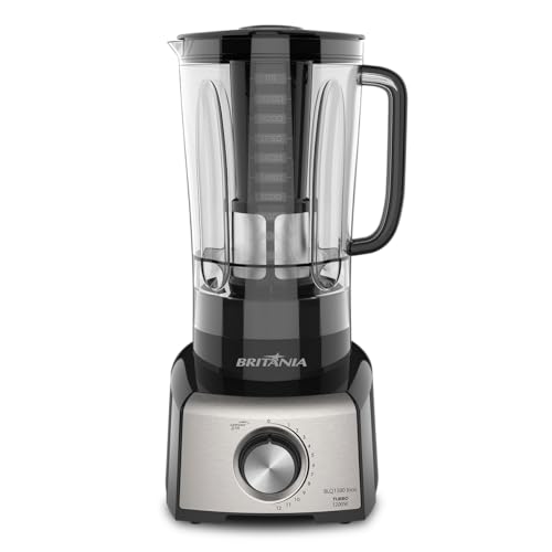 Liquidificador Britânia BLQ1380P Pro Maxx 6 Inox 3L 1200W