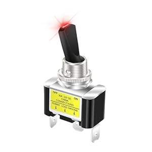 Levseb KFZ-Kippschalter 12V 30A ASW-07D-2