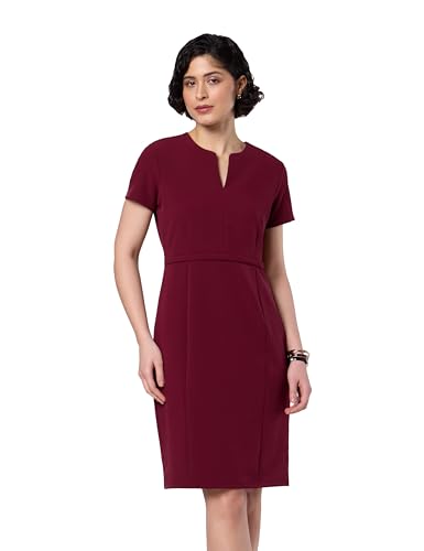 Image of Symbol Premium Women's Sheath Dress (Knee Length | Desk-to-Dinner) (Available in Plus Sizes)