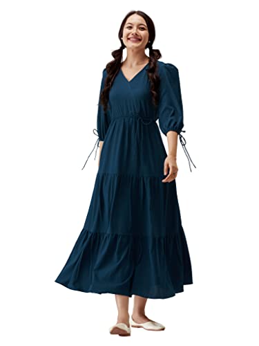 Image of AASK Women Fit and Flare Dress