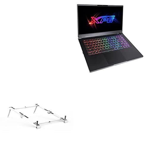Soporte ajustable de aluminio BoxWave para XPG Xenia 15 miniatura 1