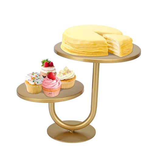 XHKDSYMC Cake Stand,Birthday Cake Stands,2-Tier Cupcake...