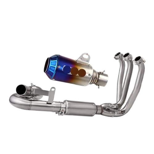 Tubo de escape central de 51mm para solucionar fugas en moto 675SRR
