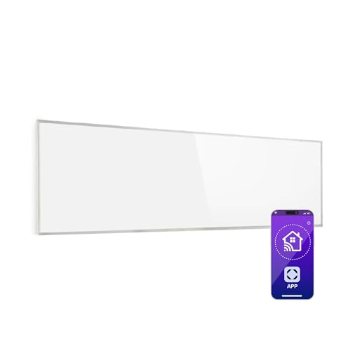 Klarstein Infrarotheizung mit Thermostat, 300W Elektroheizung, Smart Home...