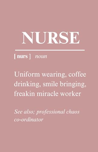 Notebook For Nurses: Funny Lined Work Notepad Journal | Secret Santa Gift