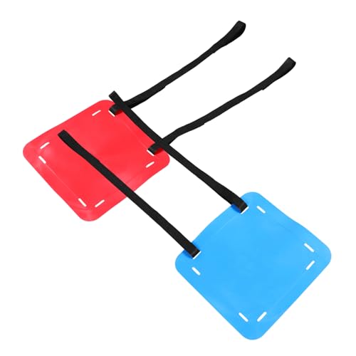 HYTROVE 2個サッカーゴールターゲット 耐候性素材製 可能ストラップ付き 射撃精向上トレーニング用 屋外用ラクロス 野球 ホッケー対応