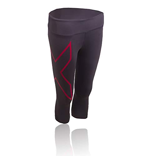 2XU Pantaloni Mid-Rise Compression 3/4, aderenti