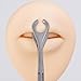 Professional Body Piercing Plier, Body Piercing Pliers Tool, Ear Lip Navel Nose Tongue Septum Sponge Forceps Clamp, 316L Stainless Steel Piercing Plier