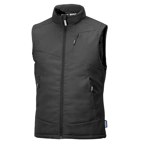 Gilet rembourré Sparco Sanford Bleu pour le travail en extérieur XS