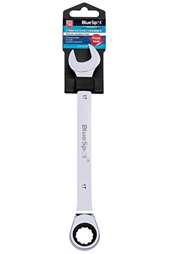 Blue Spot Tools 05112 17mm Chrome Vanadium Ratchet Spanner Fixed Head
