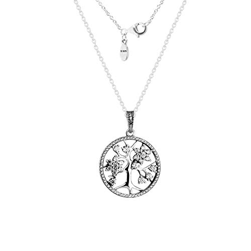 Collier arbre généalogique argent 925 parfait pour sublimer le style quotidien