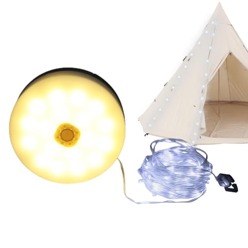 Lumières de corde de camping portables pour ne plus jamais manquer de batterie en forêt