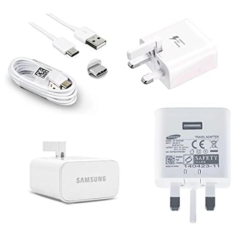 Samsung Galaxy Fast Adaptive Charger with Braided Cable Cover