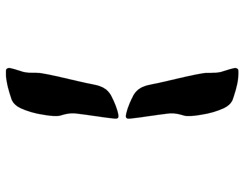 Rvinyl Headlight Tint Covers Compatible with Chrysler 300 2015-2023 - Installation Kit