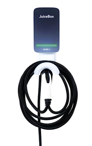 Juicebox 40 Smart Electric Vehicle (Ev) Charging Station With Wifi - 40 Amp Level 2 Evse, 25-Foot Cable, Ul & Energy Star Certified, Indoor/Outdoor Use (Nema 14-50 Plug, Gray)… #TOP1