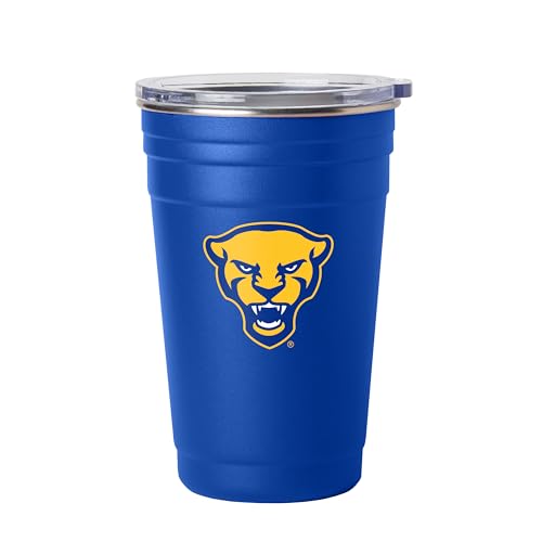 Image of Logo Brands NCAA 22 oz Stainless Steel Tailgate Cup -Double Wall Vacuum-Sealed Durable For Hot & Cold Drinks, Perfect for Gameday & Tailgating