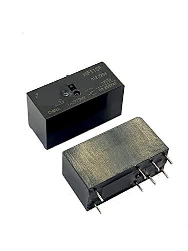 Relais 8 broches HFD27-012 H pour l'automatisation domotique lot de 10