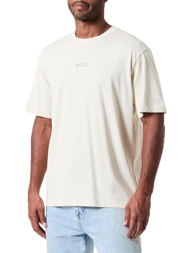 Boss tee 10, Camiseta Hombre, Open White131,