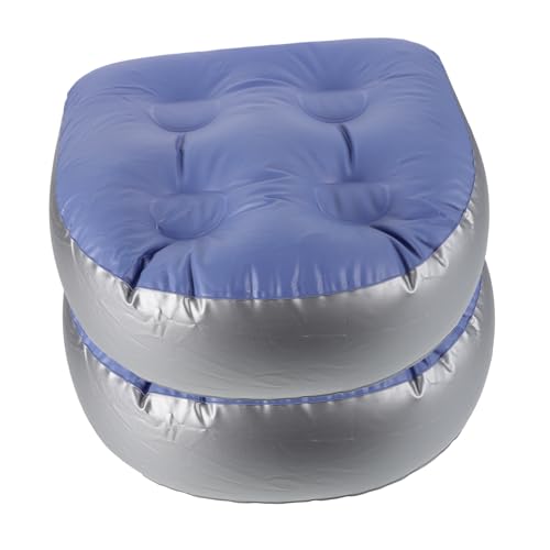 HOLIDYOYO Portable Hot Tub Seat Inflatable Bath Bench Bath Accessories for Comfortable Bathtub Experience