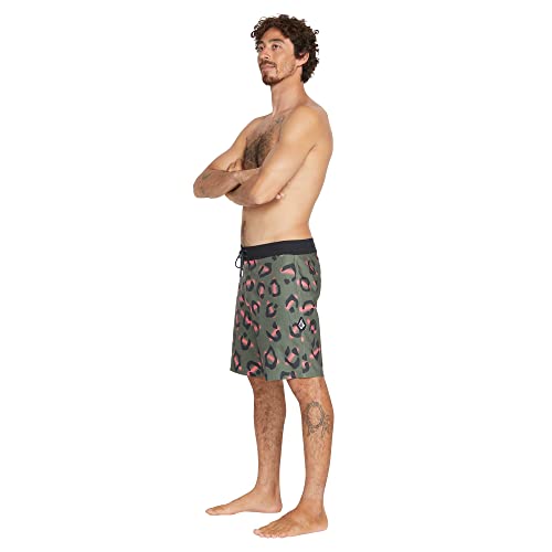 Volcom Men's Stone Party Animals Stoney Boardshort Trunks4