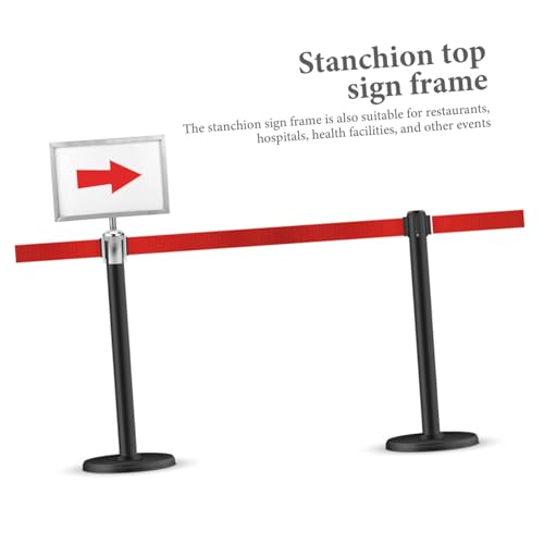 Support vertical double face pour cadre affichage de poteau - 7