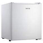BAKAJI Frigo Bar Mini Frigorifero 4 Scomparti Capacita' 46 LT Hotel Casa Ufficio Studio Campeggio Dimensione 49 x 44 x 49 cm Colore Bianco