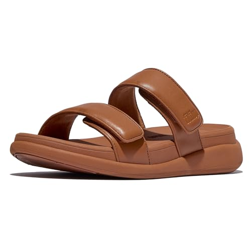 Image of FitFlop Women's, F-MODE GO Adjustable Two-Bar Slide Sandal