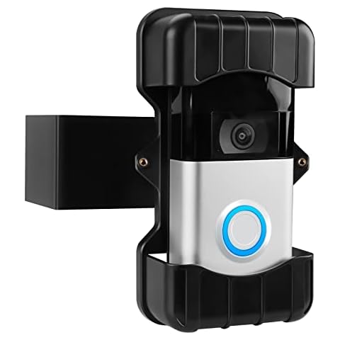 HOUSTASK Anti-Theft Video Doorbell Mount,Video Doorbell Mount Compatible with Most Doorbells,Work for Apartments, Rental Houses, Hotels and Not Blink&rRng Accessories,Design in USA Cover