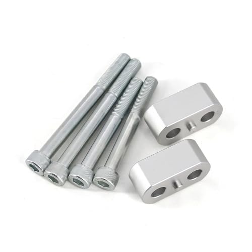 Réhausseur guidon Tiger 800 et Explorer 1200 adaptateur de fixation moto