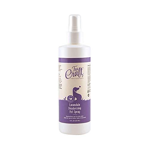 Ryan's Pet Supplies TruCraft Lavandula Deodorizing Dog Spray, Natural Essential Oils, 8oz