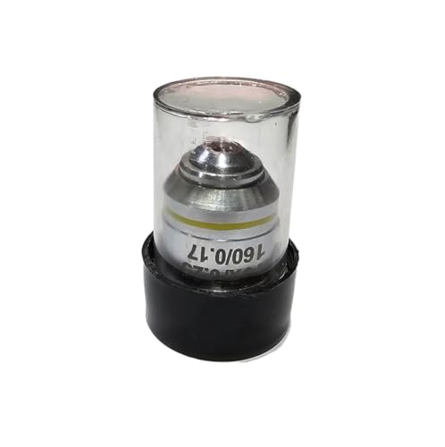 Image of Labgo 10X Objective Lens for Microscope | High-Precision Achromatic Objective for Biological, Medical & Research Applications | Compatible with Standard Laboratory Microscopes
