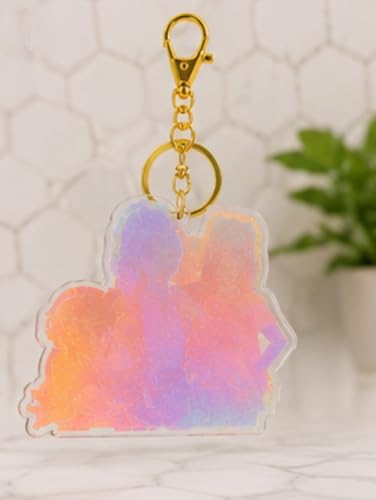 Image of Cute 3D Keychain | Keyring & Quirky Bag Charm | Hard Silicone, Unbreakable | Travel Essential | Kids Friendly | Strap & Bag Hook