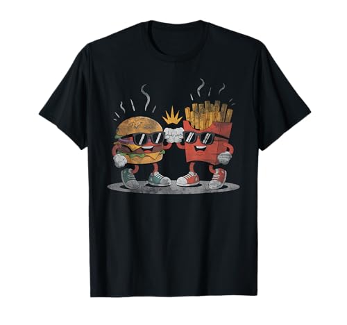 Lustiges Burger-und-Pommes-Fast-Food-Design – Cooles Cheeseb T-Shirt Lustiges Burger-und-Pommes-Fast-Food-Design – Cooles Cheeseb T-Shirt
