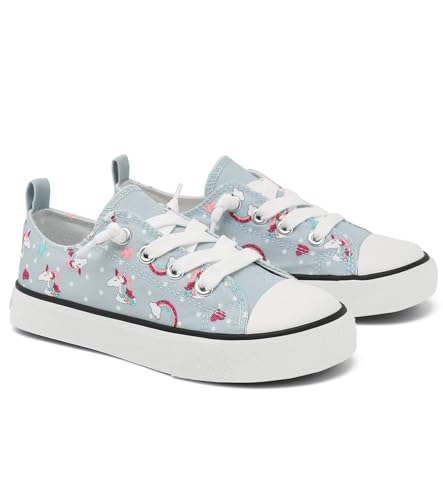 Image of Toddler Little Kid Cushioned Canvas Shoes Slip On Sneakers Soft and Durable